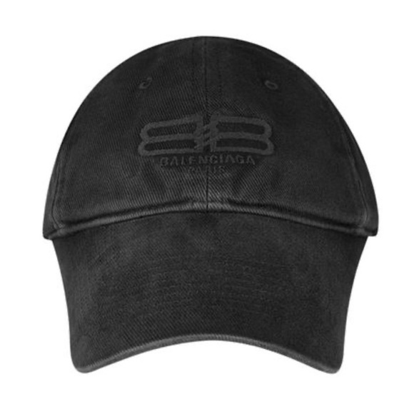 NWT Auth Balenciaga BB Logo Hat - Picture 1 of 7
